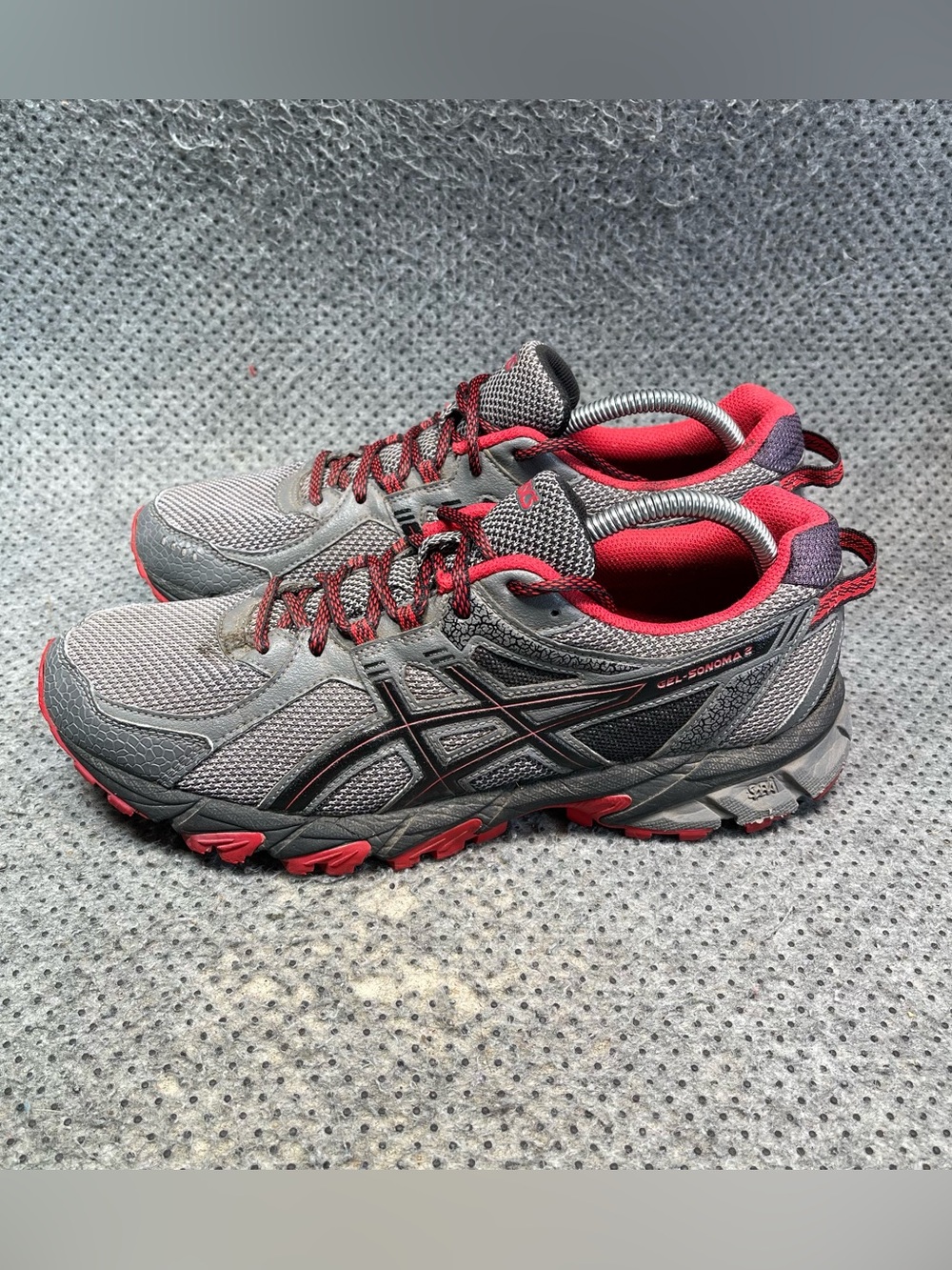 Asics Gel-Sonoma 2 Grey Running Shoes Size 9.5 Men’s